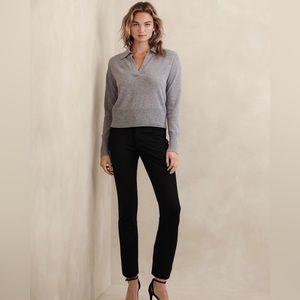 NWT! Banana Republic Black Comfort Stretch Sloan Slim Pants - Size 8